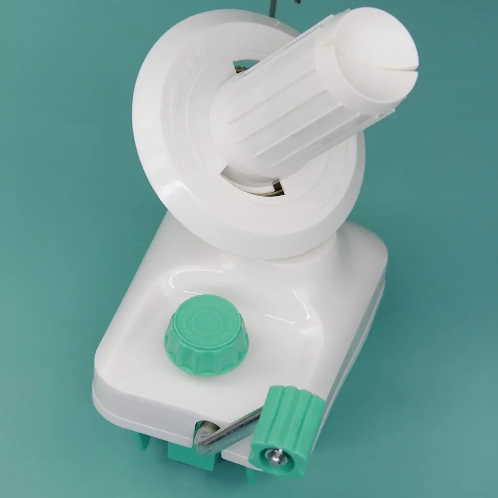 Manual Wool Ball Winder for Winding Yarn Skein Thread and Fiber Hand Operated Swift Wool Yarn Winder for Knitting and Crocheting