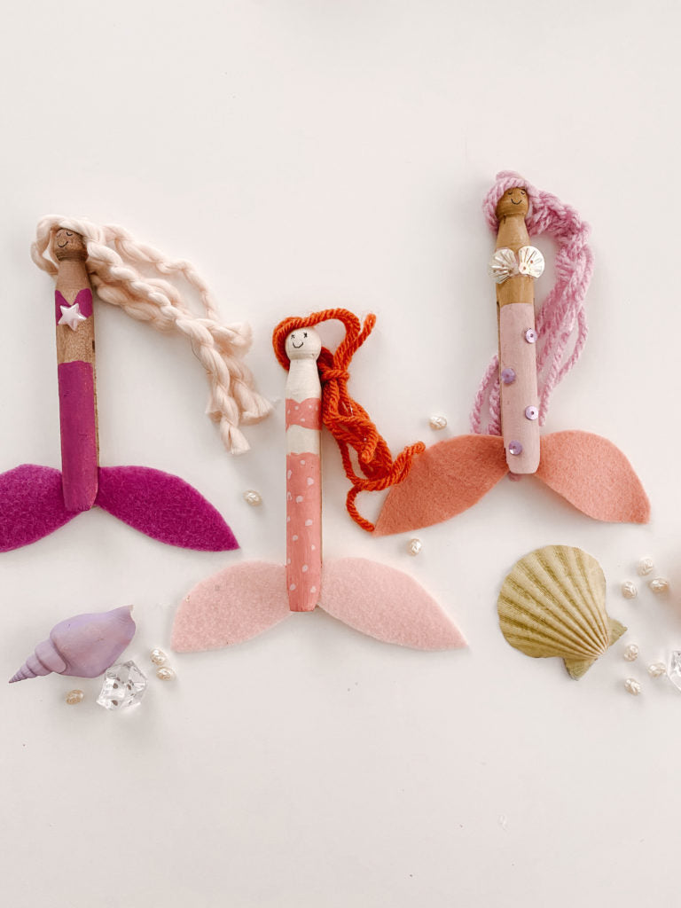 Mermaid doll craft