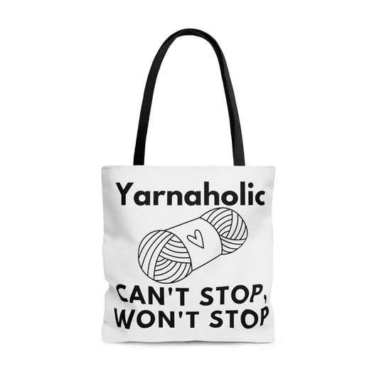 Yarnaholic Tote Bag