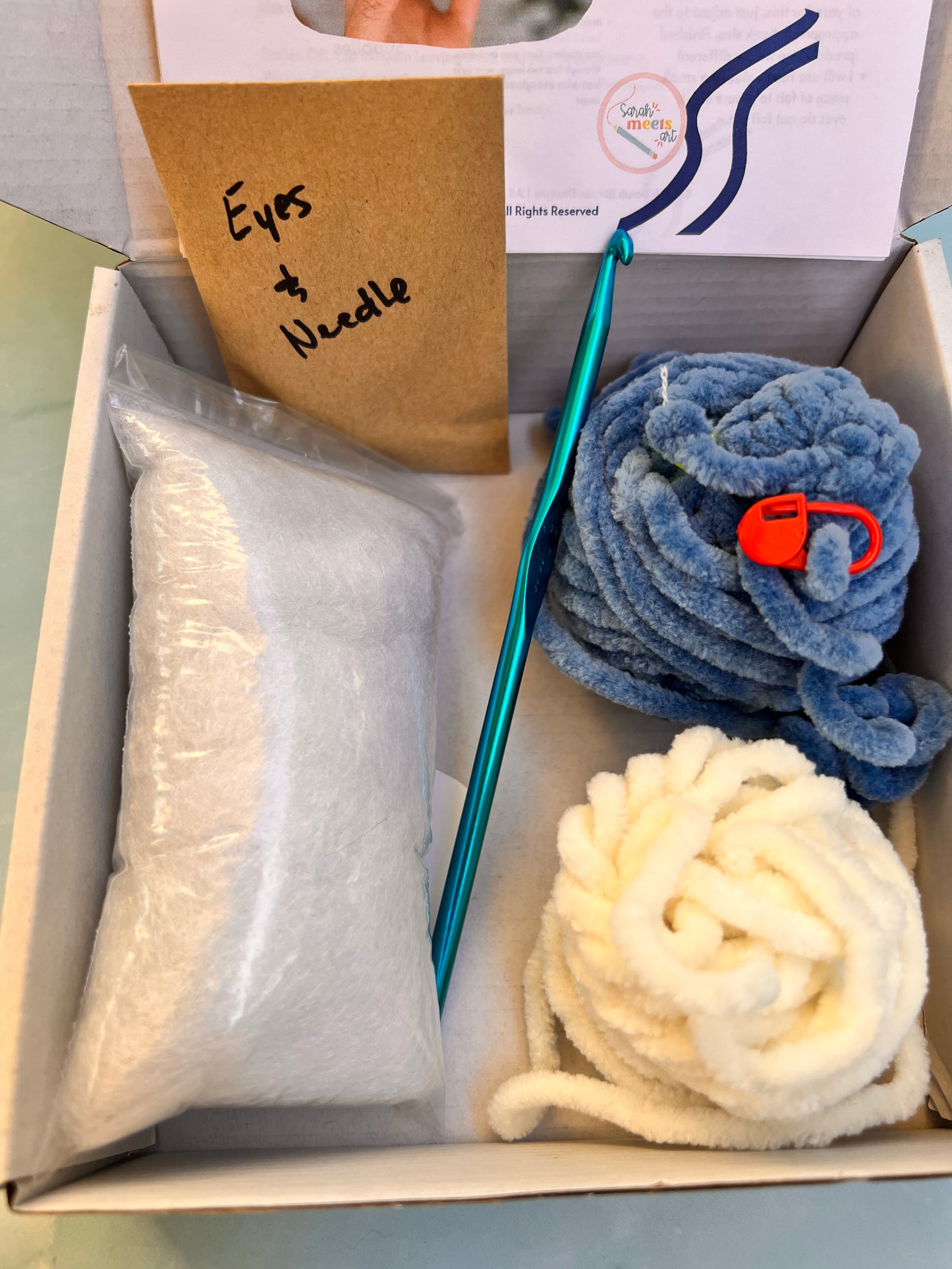 Whale Crochet Kit