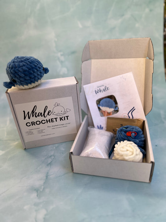 Whale Crochet Kit
